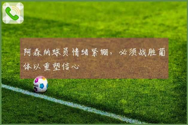 阿森纳球员情绪紧绷，必须战胜葡体以重塑信心